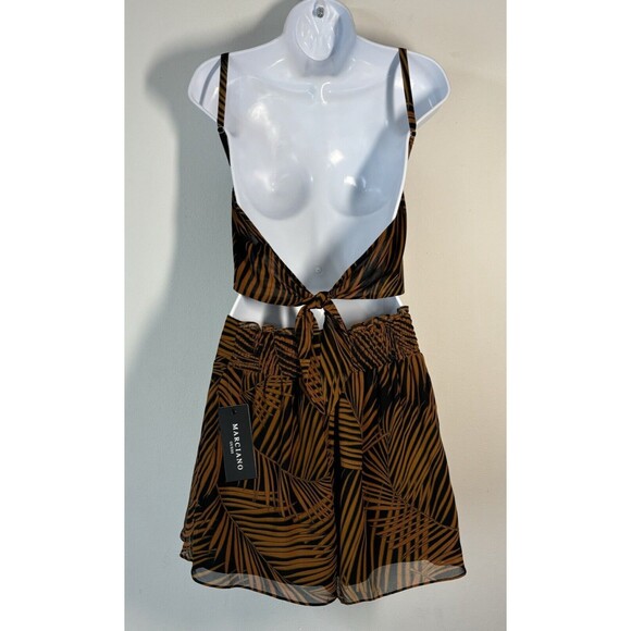 Marciano By Guess Women’s Size XS 2 Piece Short Set In Night Shade Multi - Picture 2 of 11